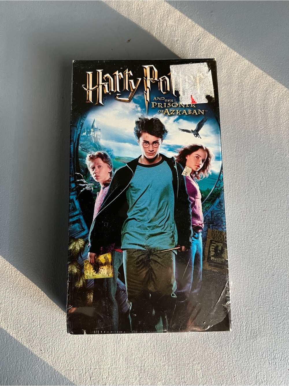 Harry Potter and the Prisoner of Azkaban VHS Movie Tape - Blue/Black Cover